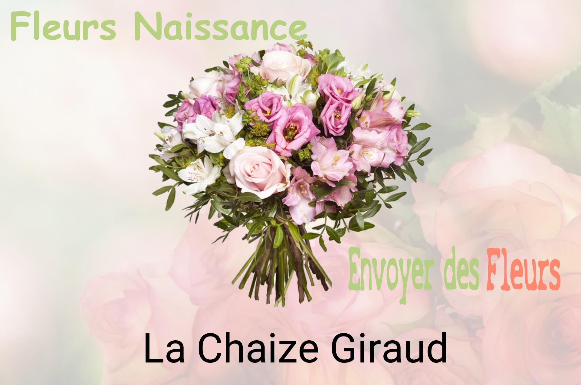Bouquet de fleurs de naissance livré à La Chaize-Giraud
